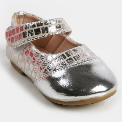 Girls Pumps 640-57 - SILVER