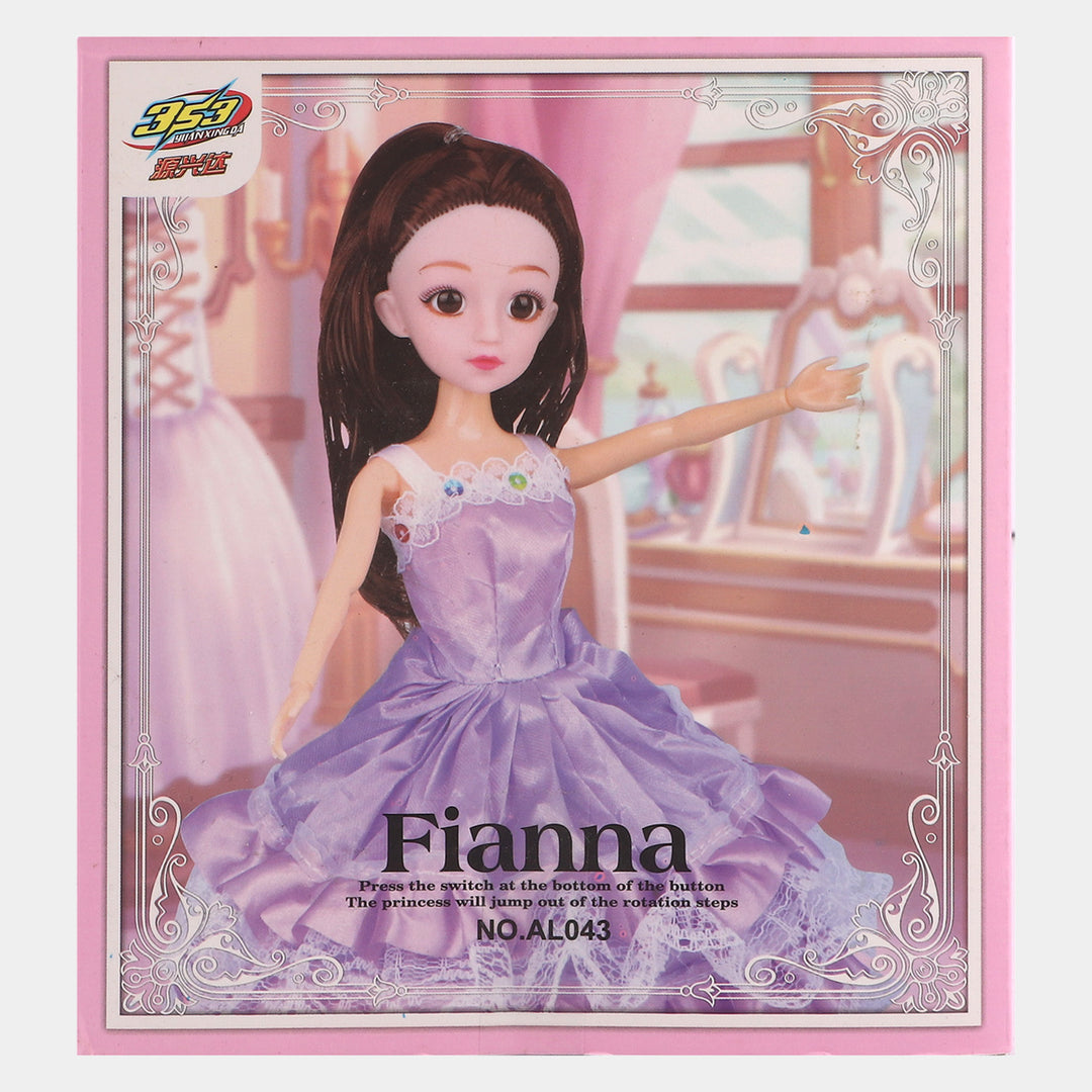 Barbie Doll In Pakistani Frock Princess Dancing Music Light Doll