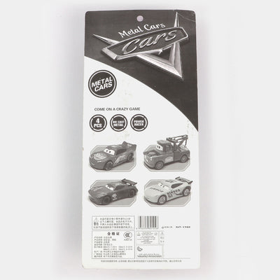 Die Cast Cars 4Pcs Set