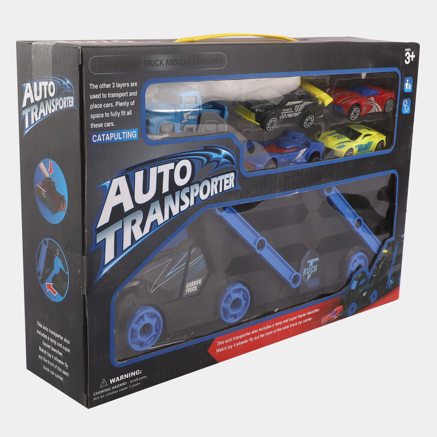 Auto Transporter Truck With Cars Play Set