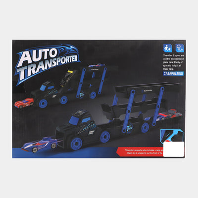 Auto Transporter Truck With Cars Play Set