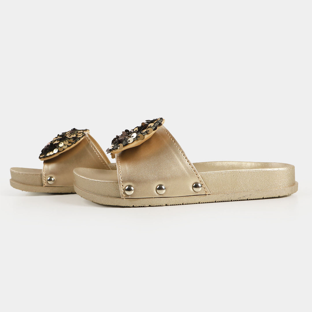 Girls Slipper CL-9 - Gold