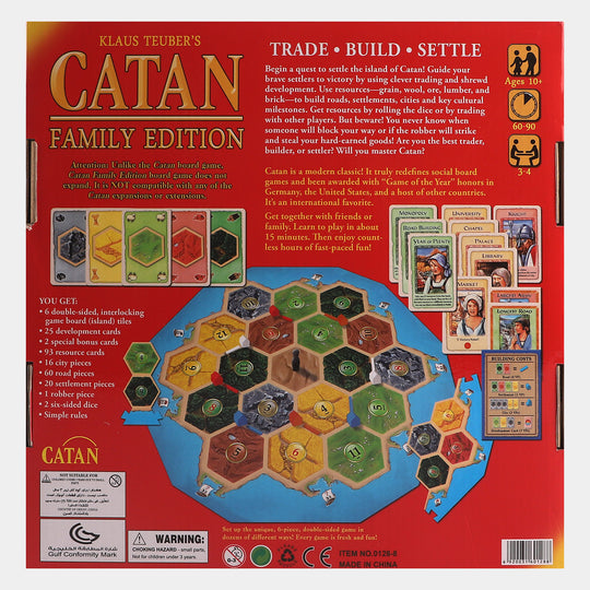 Catan Board Game For Kids