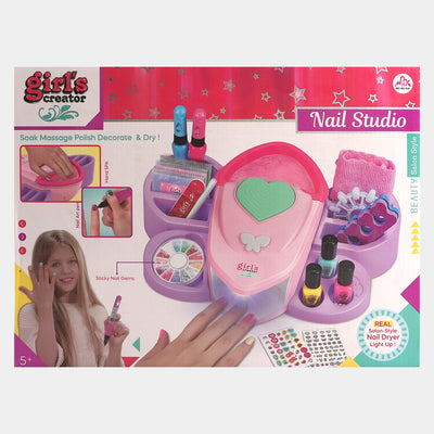Super Spa Nail Art Kit For Girls