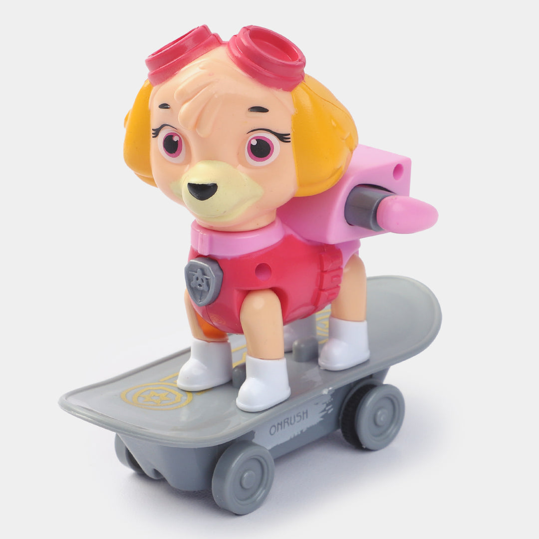 Pull Back Hero Dog For Kids