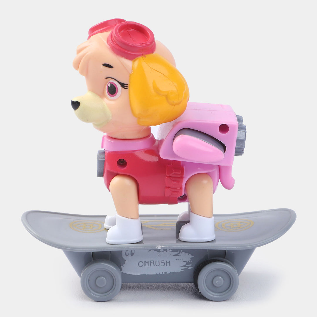 Pull Back Hero Dog For Kids