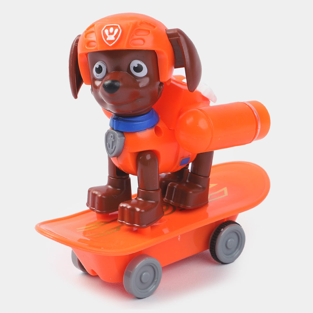 Pull Back Hero Dog For Kids