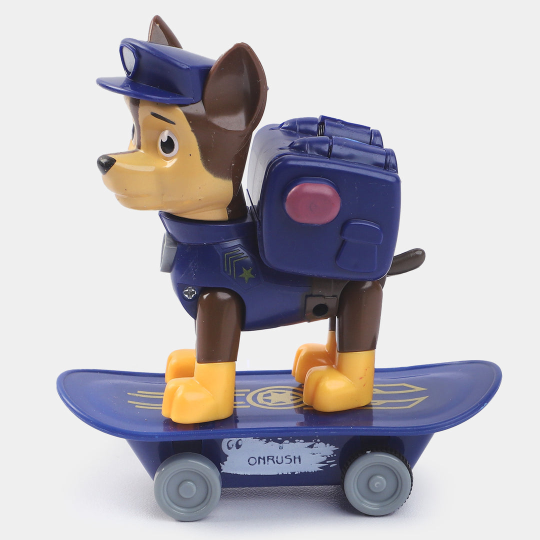 Pull Back Hero Dog For Kids