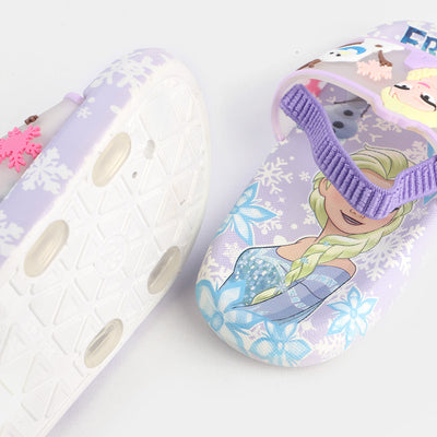 CHARACTER GIRLS SLIPPERS -PURPLE