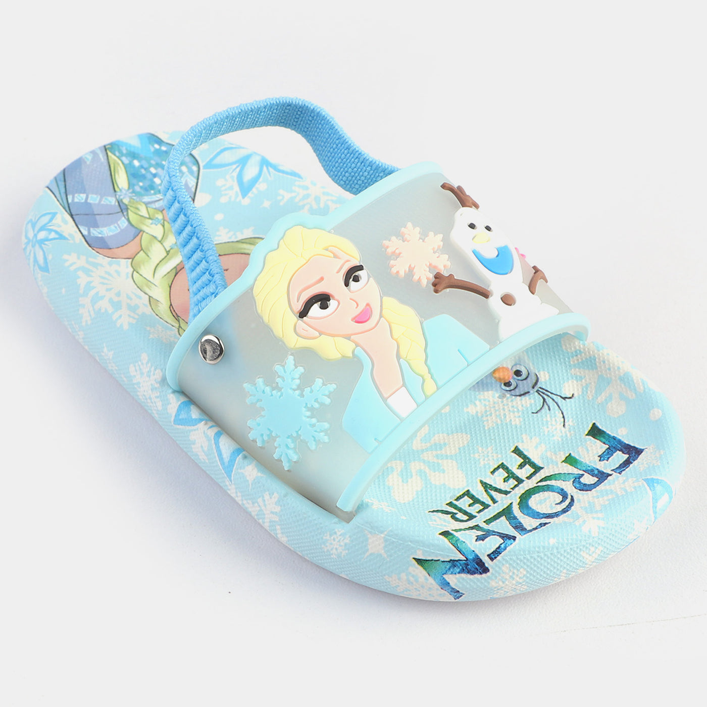 CHARACTER GIRLS SLIPPERS -BLUE