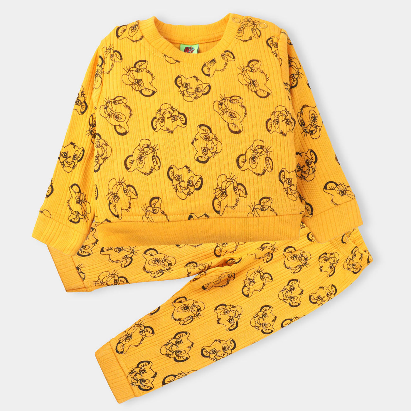 Infant Boys Fleece Knitted Suit Lion King-Citrus