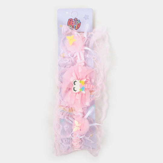 FANCY FLOWER HEADBAND FOR GIRLS