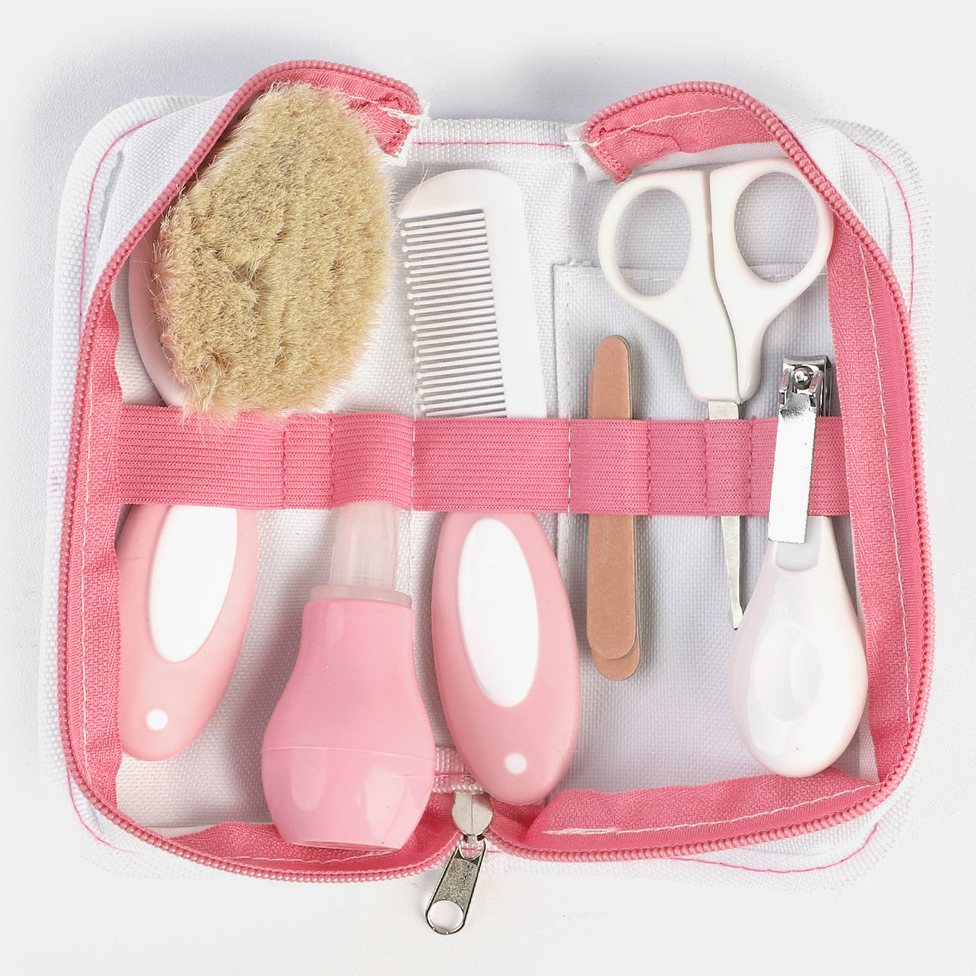 6 Piece Baby Nail Care & Grooming Kit-Pink