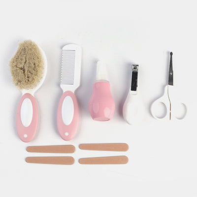 6 Piece Baby Nail Care & Grooming Kit-Pink