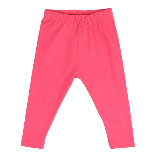 Infant Girls Plain Tights-Hot Pink