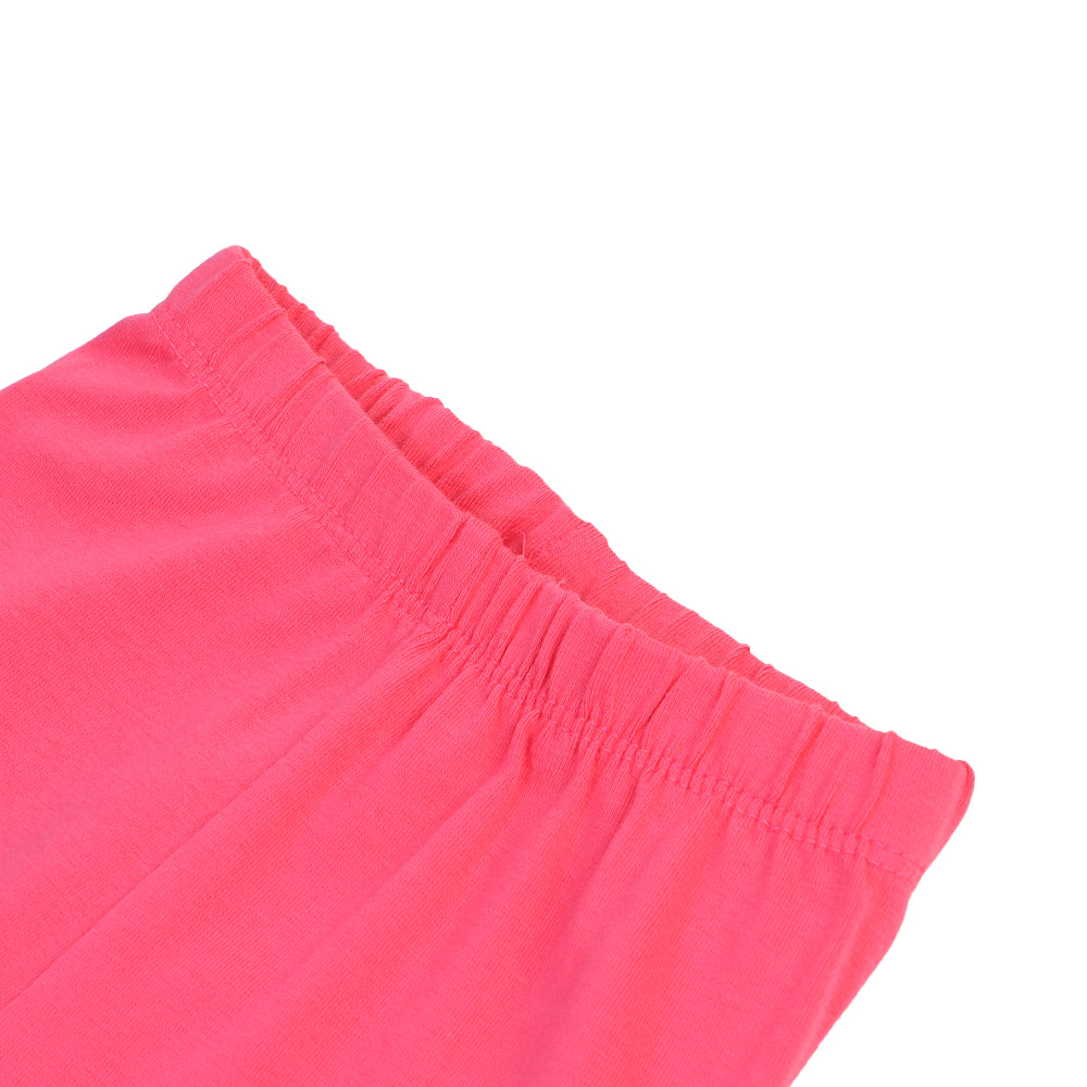 Infant Girls Plain Tights-Hot Pink