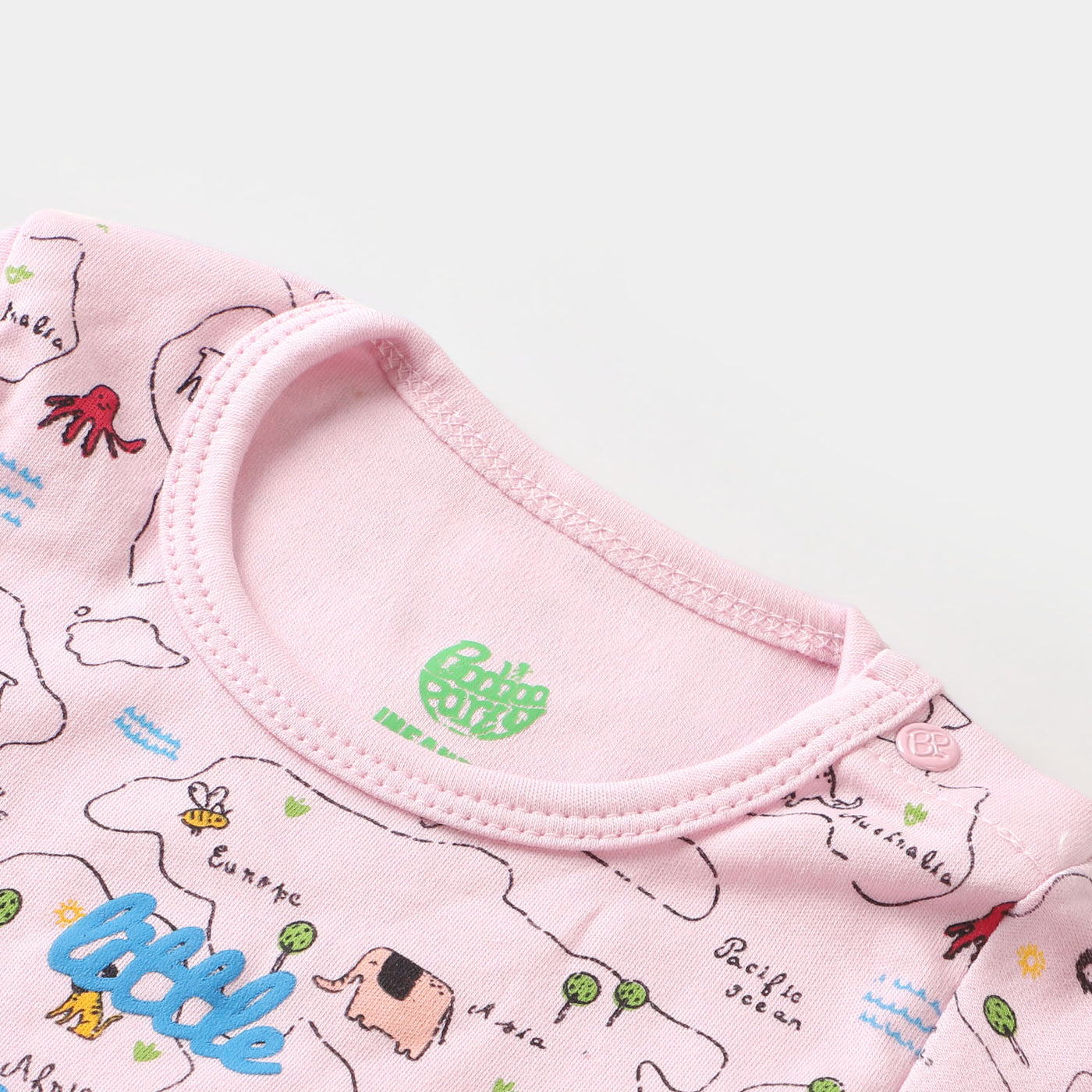 Infant Boys Knitted Romper Little Advanturer - Pink A-Boo