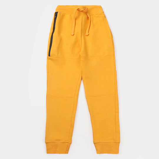 Boys Terry & Fleece Pajama Elongated-Citrus