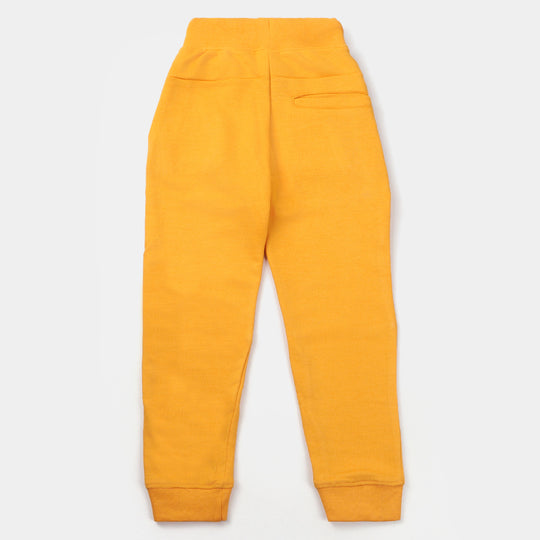 Boys Terry & Fleece Pajama Elongated-Citrus