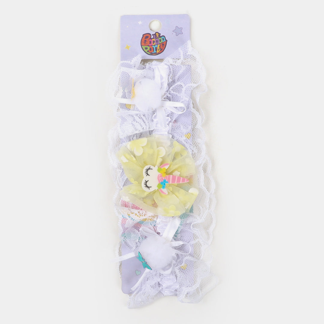 FANCY FLOWER HEADBAND FOR GIRLS