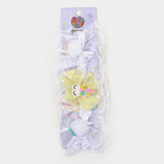 FANCY FLOWER HEADBAND FOR GIRLS