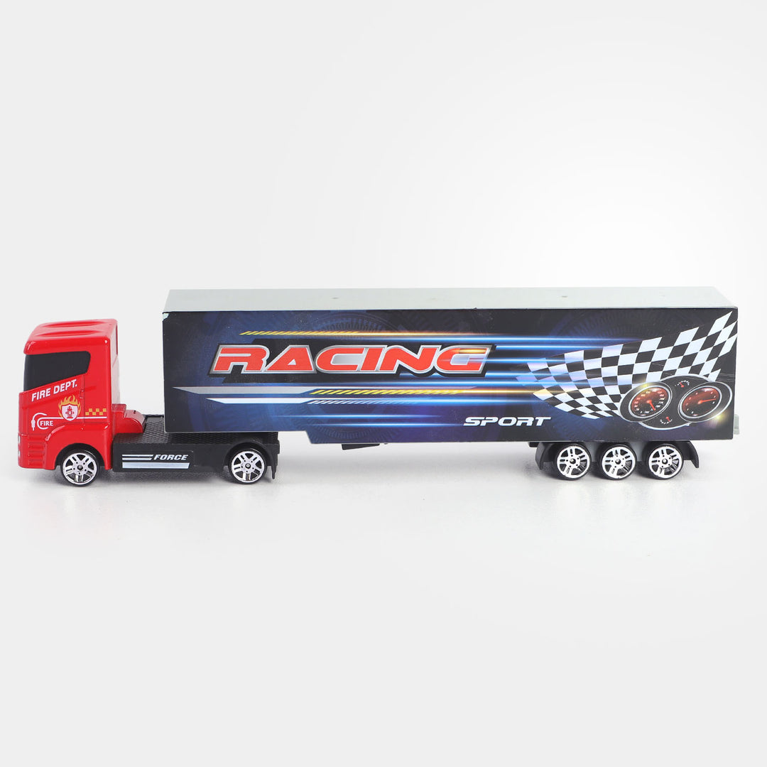 Die-Cast Metal Fire Vehicles Play Set Toy For Kids