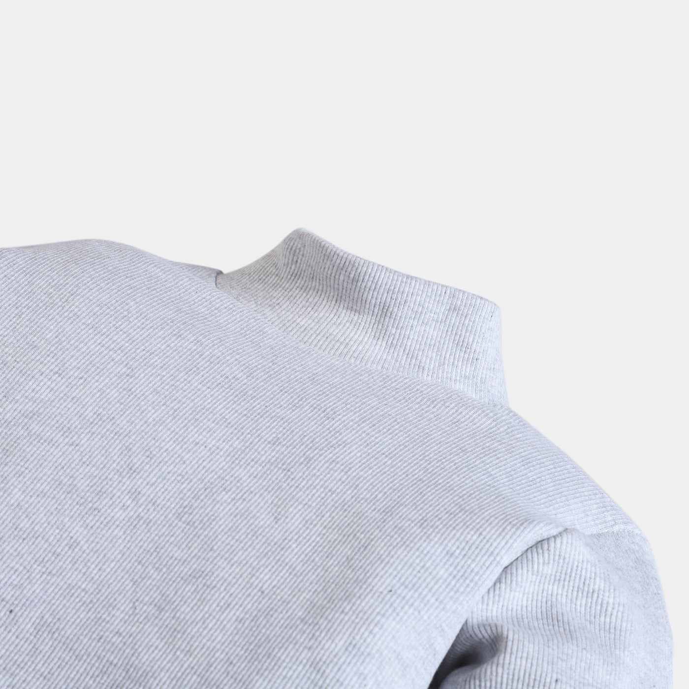 Unisex Kids Turtle Neck-H.grey