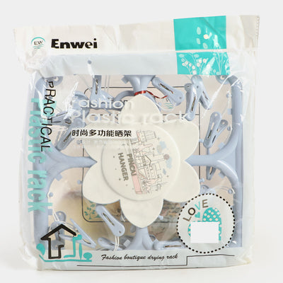 Enwei Clothes Hanger with 18 Pcs Clips