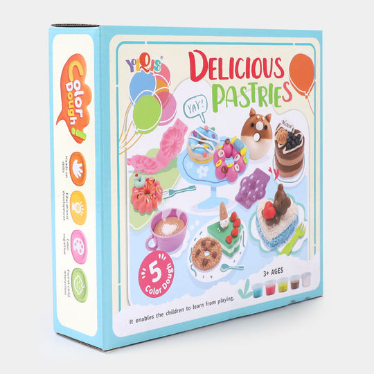 Delicious Pastries Clay Play Set For Kids