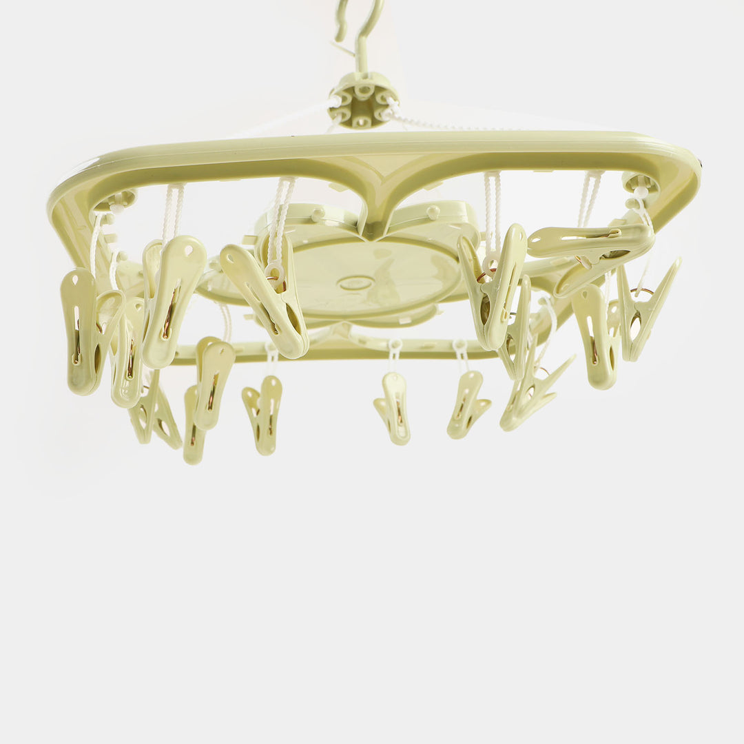 Enwei Clothes Hanger with 18 Pcs Clips