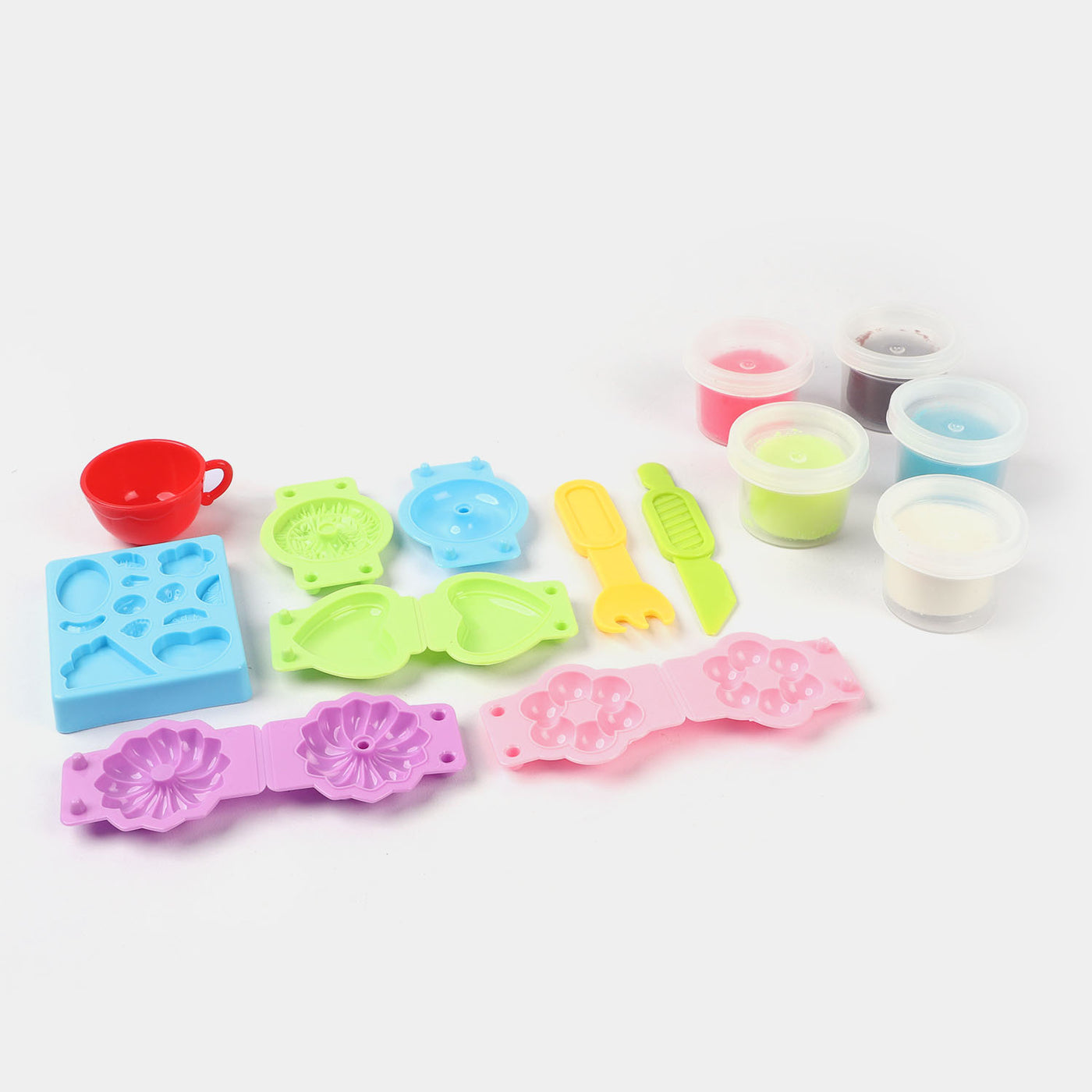 Delicious Pastries Clay Play Set For Kids