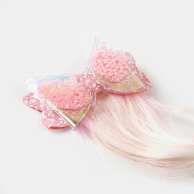 Bow Clips Hair Extension Pin For Girls