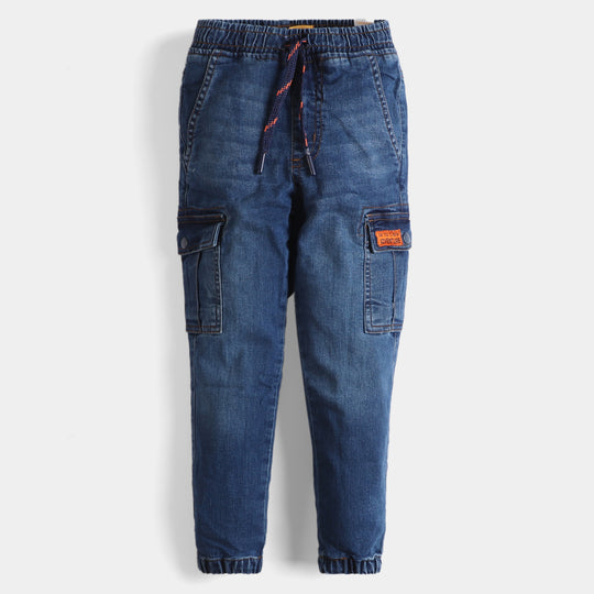 Boys Pant Denim Adventure-Mid Blue