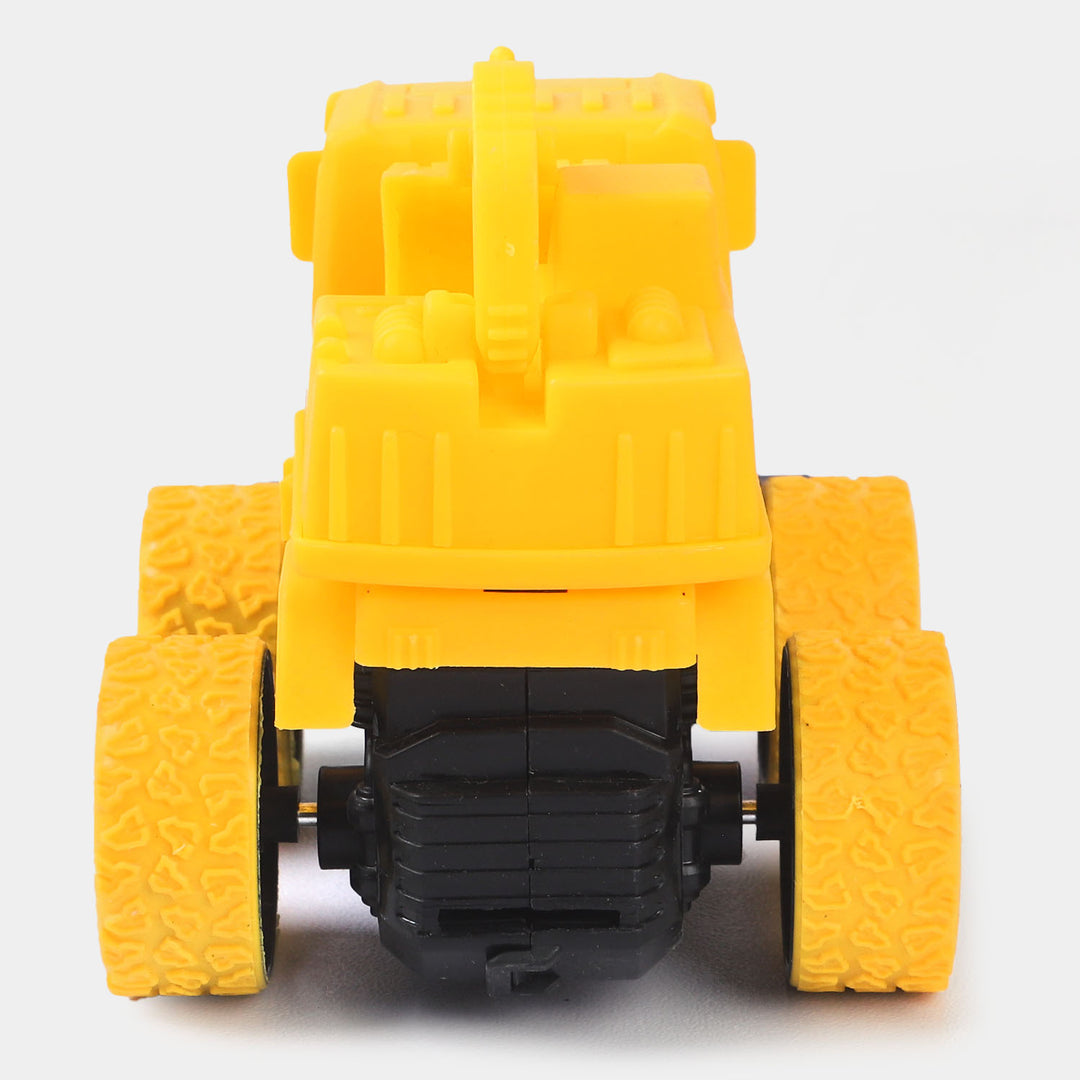 Friction mini Construction Vehicle Toy Truck | Yellow