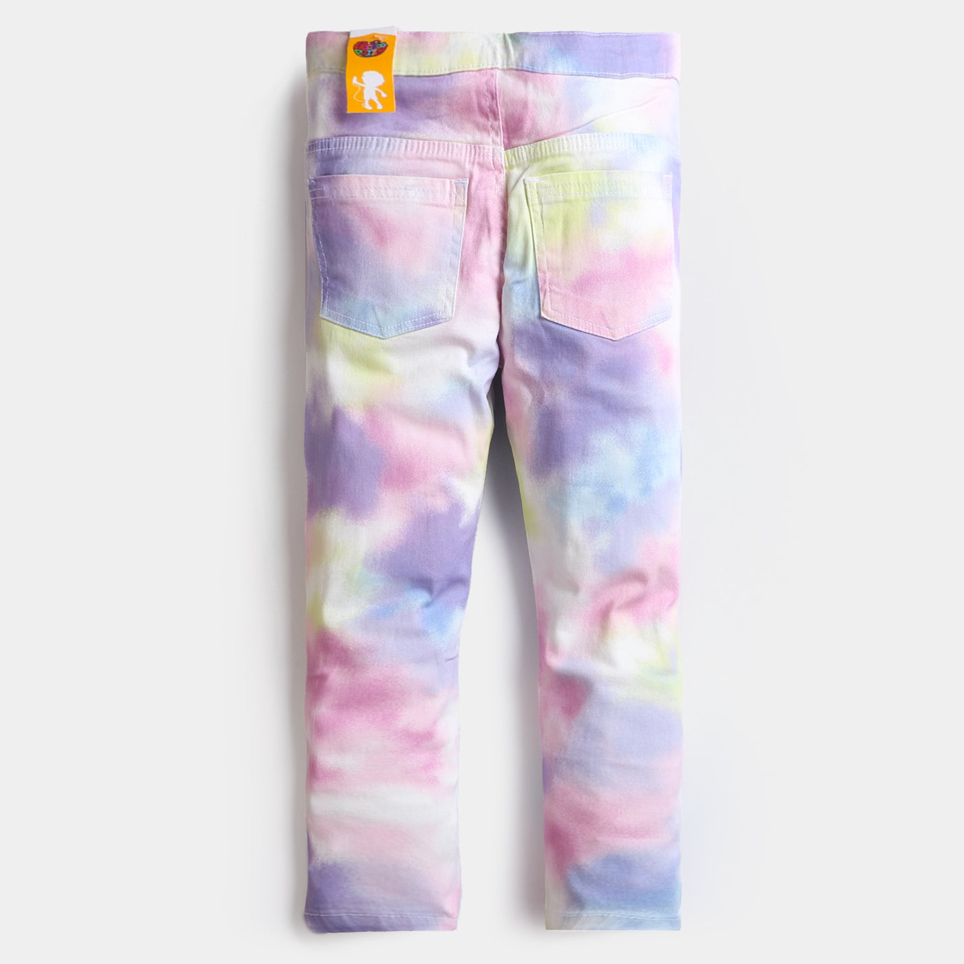 Girls Cotton Jegging -Multi