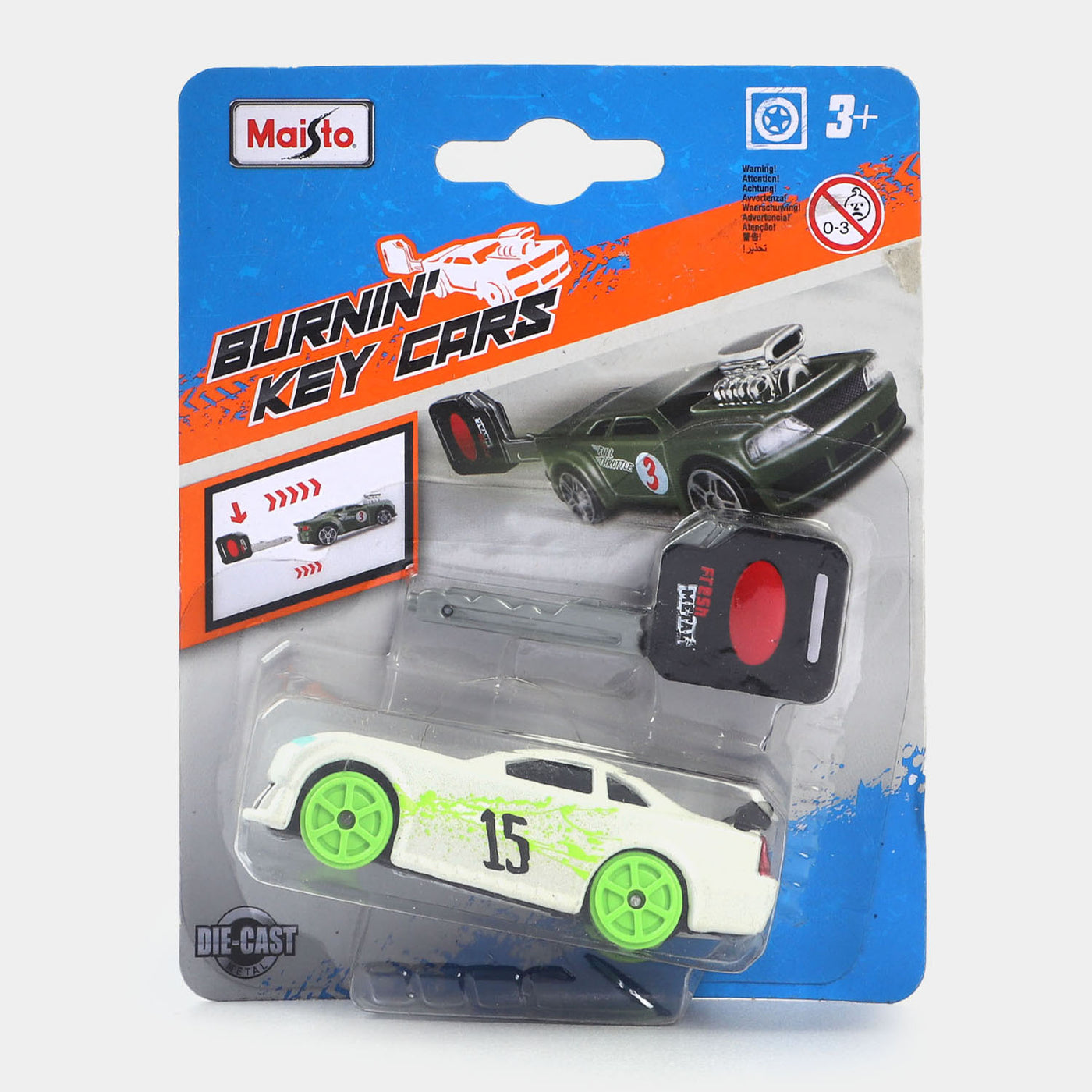 Car With Key Launcher Burnin Key Cars