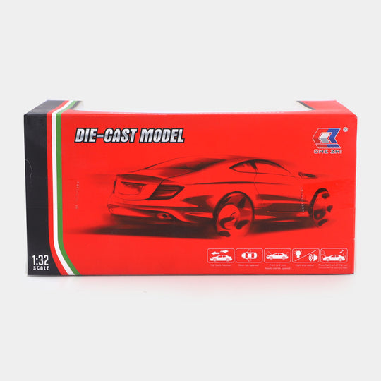 Die-Cast Model Pullback Car With Light Sound