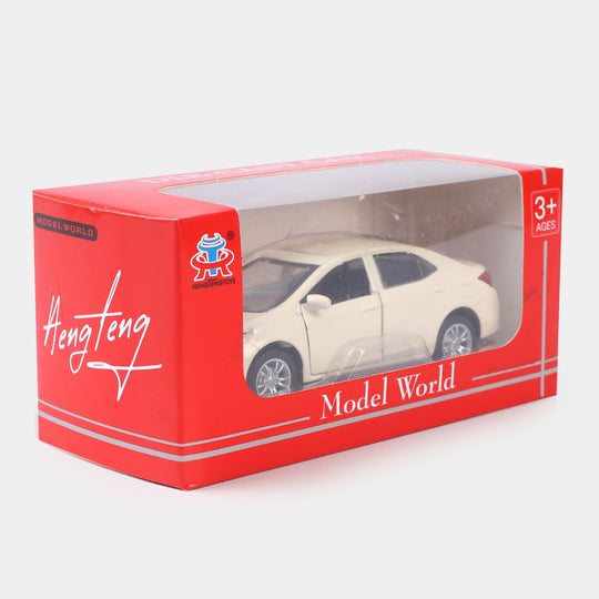Die-Cast Model Pullback Car With Light Sound