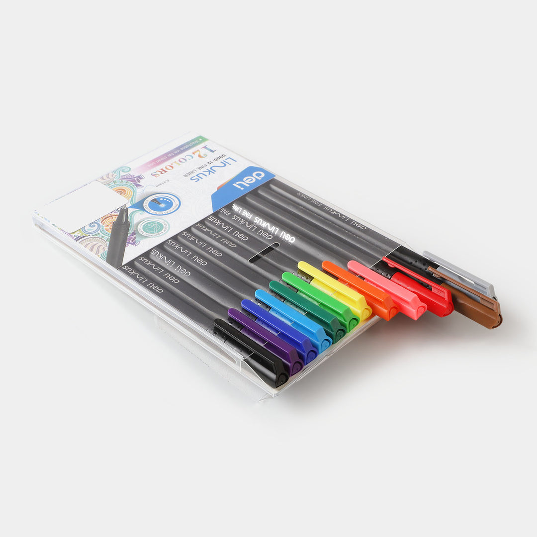 Marker Fine Liner Tip 0.45mm | 12PCs