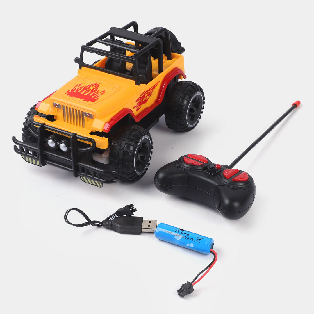 Remote Control Jeep | Yellow
