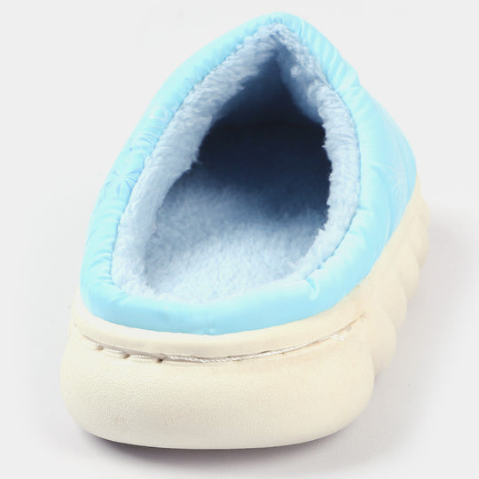 Girls Winter Slipper Fur | Blue