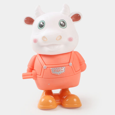 Clockwork Spring Toy Calf Simulation Animal