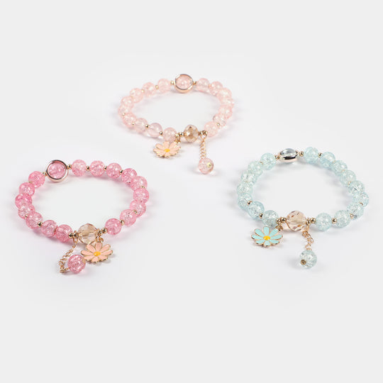 Girls Charm Beaded Bracelet | 3PCs