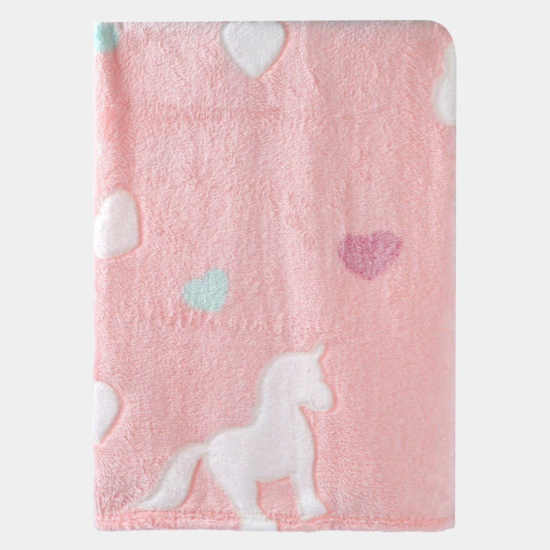 Kids Blanket Lumina Glow In The Dark | 80x155cm -Pink