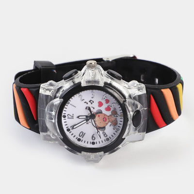 Character Wrist Watch Disco Light For Kids