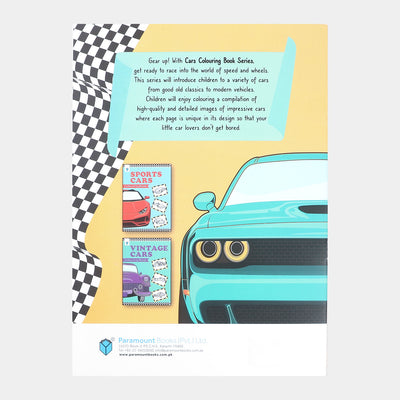 Modern Cars Coloring Book (PB)