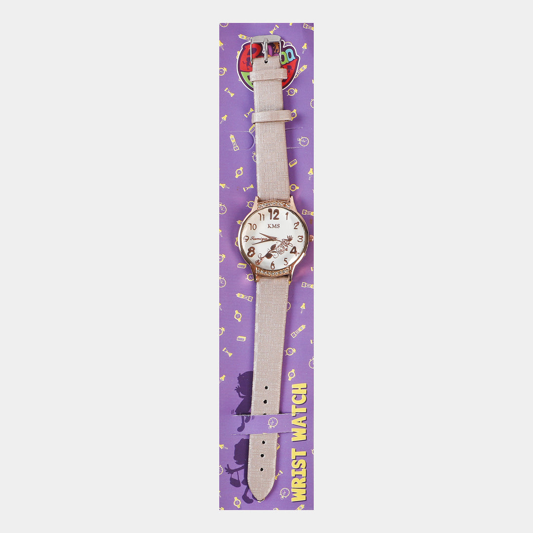 Elegant Analog Wrist Watch For Girls