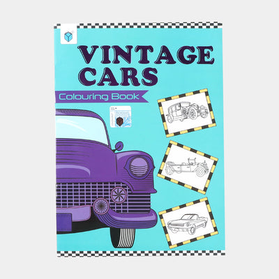 Vintage Cars Coloring Book (PB)