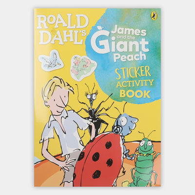 James & The Giant Yellow Sticker Activity Book