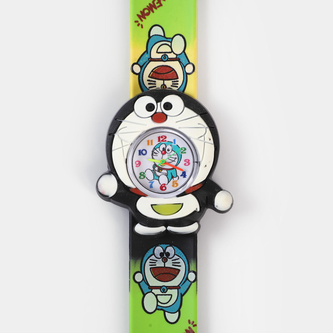 Character Slap Band Silicon 3D Wrist Watch